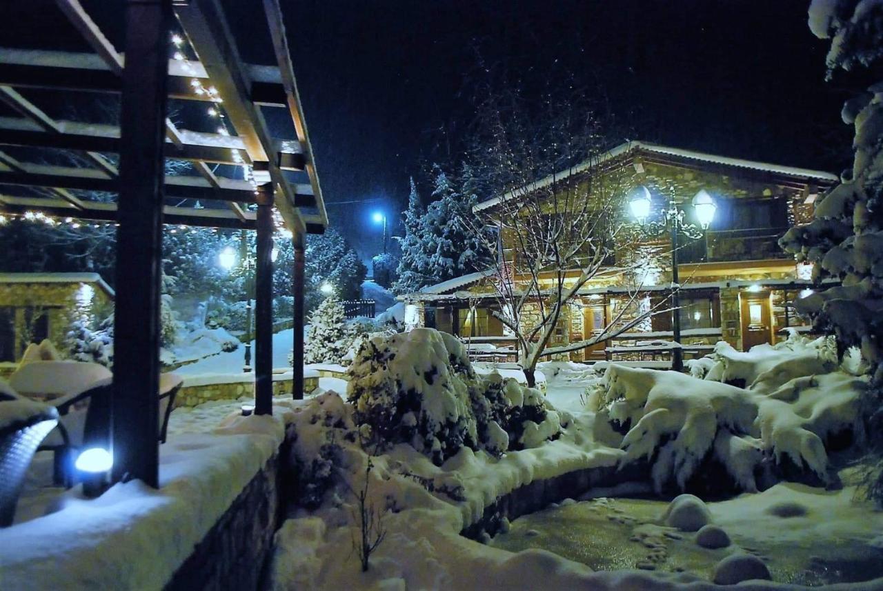 Tzivaeri Hotel Likodhromion Bagian luar foto