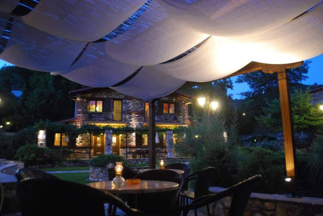Tzivaeri Hotel Likodhromion Bagian luar foto